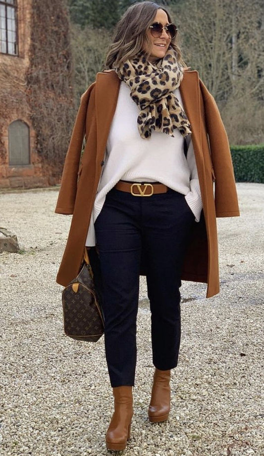 LINOVA | Bruine jas Dames